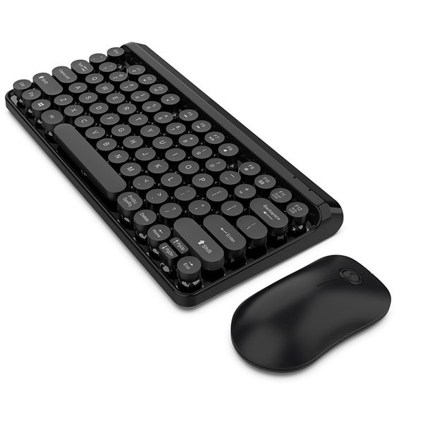 2.4ghz wireless keyboard and mouse combo punk retro 77 keys round key cap 10m transmission multimedia keyboard for mac pc laptop
2.4ghz wireless keyboard and mouse combo punk retro 77 keys round key cap 10m transmission multimedia keyboard for mac pc laptop