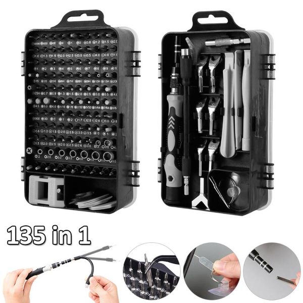 2020 new 135 in 1 screwdriver set hand tools kit torx bit set mobile phone repair fans tv tools kit with extension rod
2020 new 135 in 1 screwdriver set hand tools kit torx bit set mobile phone repair fans tv tools kit with extension rod