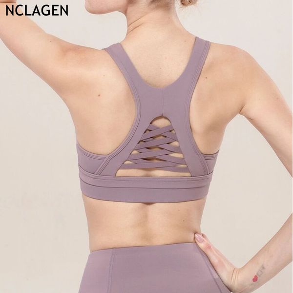 nclagen woman sports crop yoga bra high impact support female push up tank elastic workout vest quick dry gym underwear, White;black
nclagen woman sports crop yoga bra high impact support female push up tank elastic workout vest quick dry gym underwear, White;black