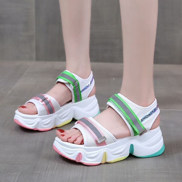 sport mesh sandals women shoes summer rainbow sole casual platform wedge sandals outdoor wedge shoes for women black white
sport mesh sandals women shoes summer rainbow sole casual platform wedge sandals outdoor wedge shoes for women black white