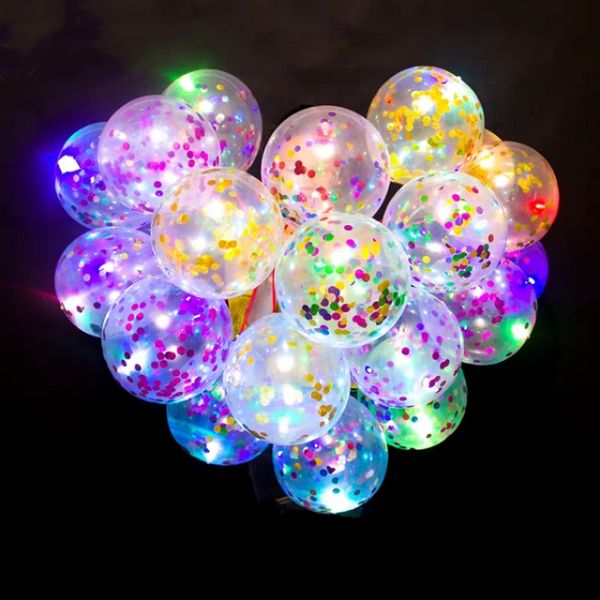 party decoration 12pcs babyshower confetti balloon birthday decorations year 2021 love confession decorative ballon