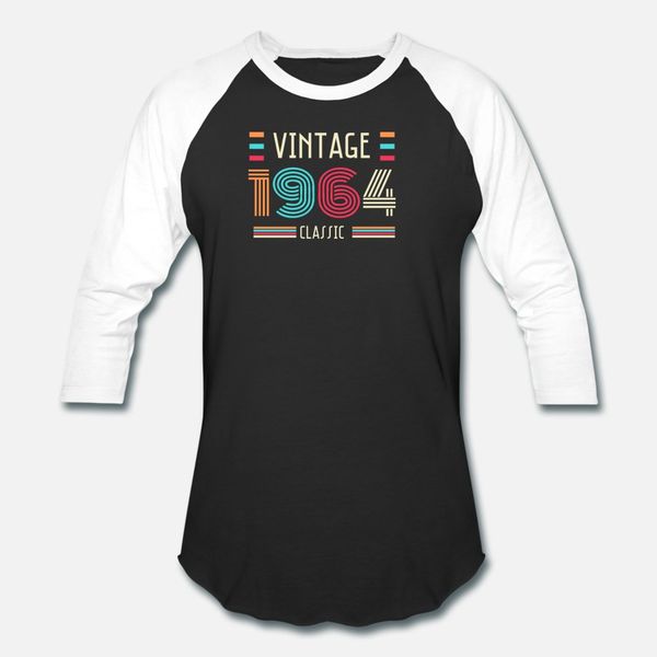 56th birthday 1964 56 years old t shirt men custom cotton euro size s-3xl slim graphic basic spring autumn letters shirt, White;black 
56th birthday 1964 56 years old t shirt men custom cotton euro size s-3xl slim graphic basic spring autumn letters shirt, White;black