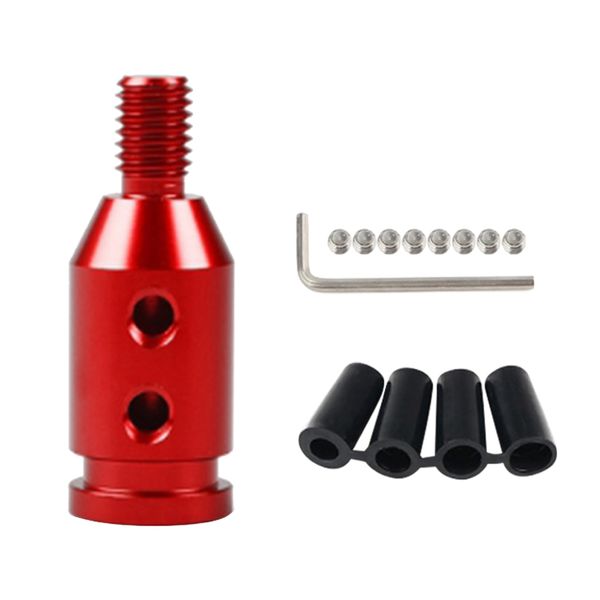 aluminum universal shift knob shifter adapter for bmw / mini non threaded shifters m10x1.5, red, installing accessories included
aluminum universal shift knob shifter adapter for bmw / mini non threaded shifters m10x1.5, red, installing accessories included