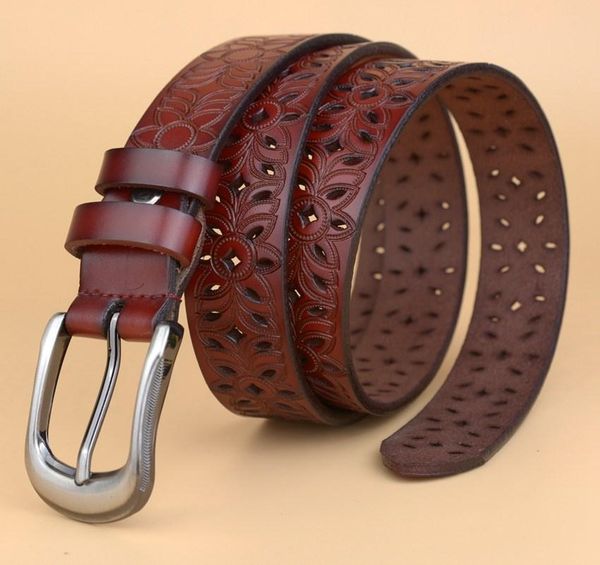 new 2018 fashion women belt ladies real cow leather hollow out belt straps girls fashion accessories all-match06, Black;brown
new 2018 fashion women belt ladies real cow leather hollow out belt straps girls fashion accessories all-match06, Black;brown