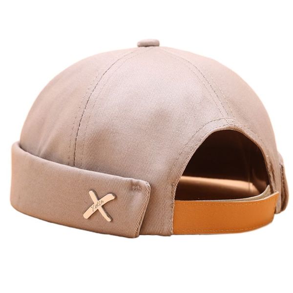 summer brimless melon beanie cap cross metal logo retro docker sailor hat m7dd, Blue;gray
summer brimless melon beanie cap cross metal logo retro docker sailor hat m7dd, Blue;gray