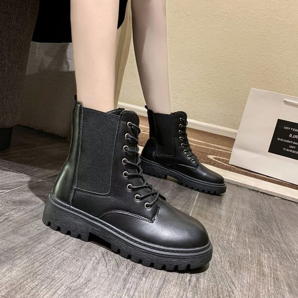 female leather winter boots fashion european style black boots women's thick -soled non-slip waterproof wear-resistant
female leather winter boots fashion european style black boots women's thick -soled non-slip waterproof wear-resistant