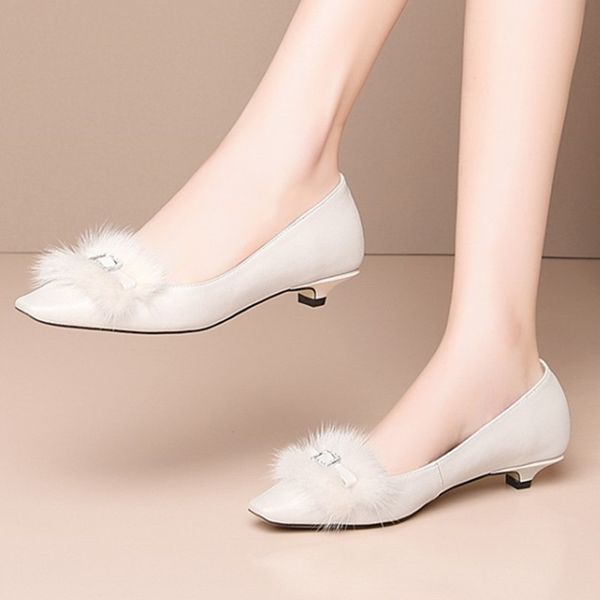 women pumps square toe genuine leather stiletto low heels shoes spring summer wedding shoes woman party pumps, Black
women pumps square toe genuine leather stiletto low heels shoes spring summer wedding shoes woman party pumps, Black