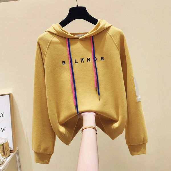 hooded lazy style sweater 2020 early autumn new loose all-match pullover sweatersweaterslimming and age-reducing cute long sleeve pu, Black
hooded lazy style sweater 2020 early autumn new loose all-match pullover sweatersweaterslimming and age-reducing cute long sleeve pu, Black