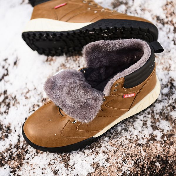 winter warm men boots split genuine leather fur plus men snow boots handmade waterproof working ankle shoes
winter warm men boots split genuine leather fur plus men snow boots handmade waterproof working ankle shoes