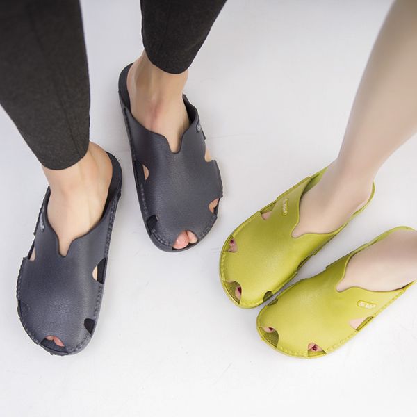 2020 authentic wentui summer home couple cave shoes men's outdoor baotou beach shoes antiskid women's slippers, Black
2020 authentic wentui summer home couple cave shoes men's outdoor baotou beach shoes antiskid women's slippers, Black