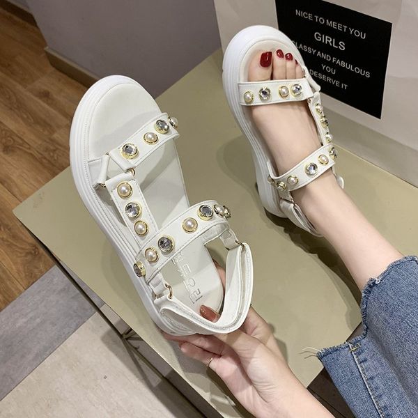 fairy rome solid pearl crystal band women sandals summer elevated shoes women creepers rivets gladiator femmes sandalias 2020, Black
fairy rome solid pearl crystal band women sandals summer elevated shoes women creepers rivets gladiator femmes sandalias 2020, Black