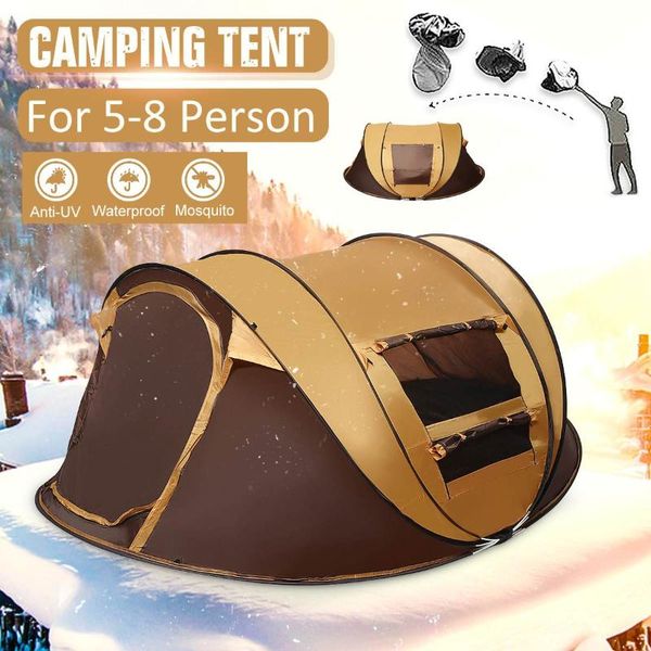 2-8 people fully automatic camping tent windproof waterproof automatic -up tent family outdoor instant setup 4 season
2-8 people fully automatic camping tent windproof waterproof automatic -up tent family outdoor instant setup 4 season