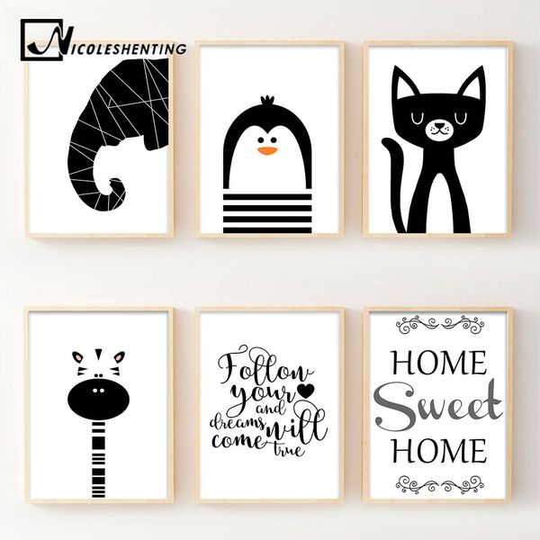 kawaii penguin elephant giraffe art canvas poster minimalist print cartoon animal nursery picture baby children room decoration
kawaii penguin elephant giraffe art canvas poster minimalist print cartoon animal nursery picture baby children room decoration
