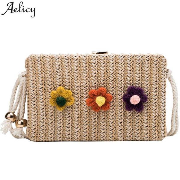 aelicy luxury girls shoulder bag retro woven women messenger bag fashion floral straw lady crossbody bolsa feminina new 2020
aelicy luxury girls shoulder bag retro woven women messenger bag fashion floral straw lady crossbody bolsa feminina new 2020