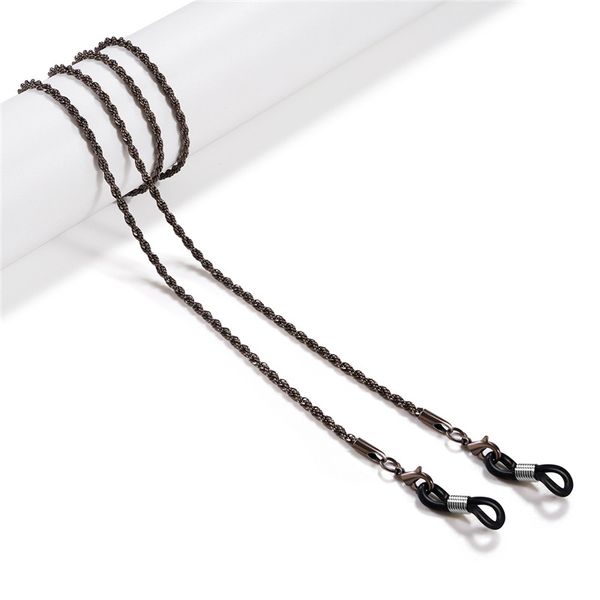 black gold silver twist link chain eyeglasses cord for sports reading glasses sunglasses strap holder neck headband accessories
black gold silver twist link chain eyeglasses cord for sports reading glasses sunglasses strap holder neck headband accessories