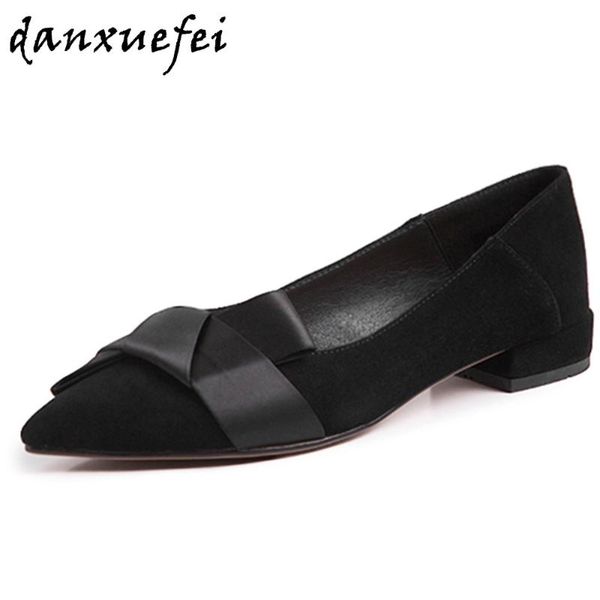 women's natural suede leather slip-on flats pointed toe silk patchwork ladies black slim soft comfortable casual daily shoes hot
women's natural suede leather slip-on flats pointed toe silk patchwork ladies black slim soft comfortable casual daily shoes hot