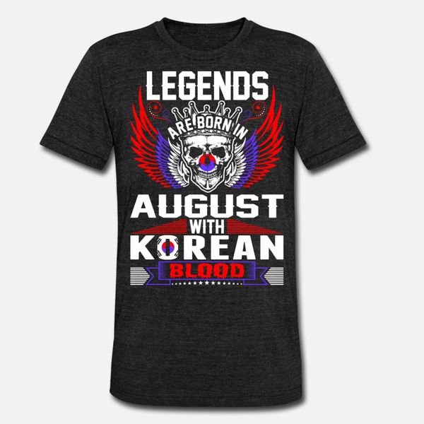 legends are born in august with korean blood t shirt men custom cotton round collar leisure interesting authentic spring unique shirt
legends are born in august with korean blood t shirt men custom cotton round collar leisure interesting authentic spring unique shirt