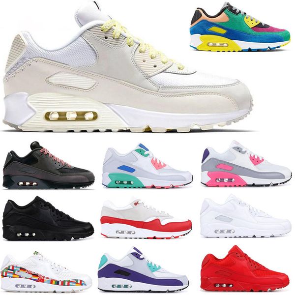 2020 new 90 men's and women's running shoes laser pink triple white infrared size 36-45
2020 new 90 men's and women's running shoes laser pink triple white infrared size 36-45