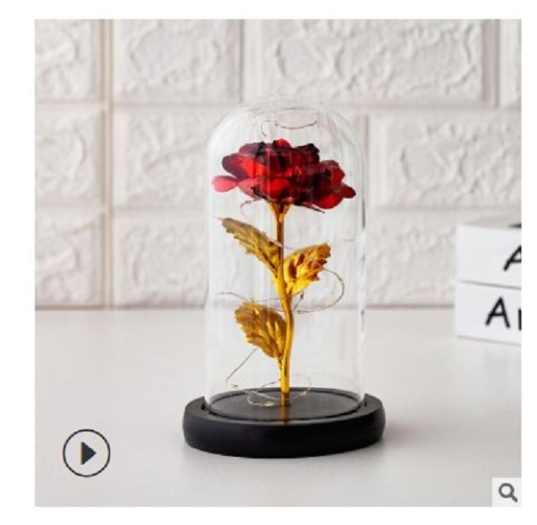 2020 rose glass cover valentine's day gift christmas gift gold foil flower creative ornament birthday present red rose
2020 rose glass cover valentine's day gift christmas gift gold foil flower creative ornament birthday present red rose