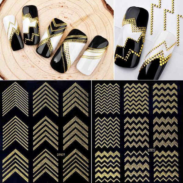 stickers & decals long lasting diy healthy 3d gold metal nails manicure tips decal tool nail art beauty multi-pattern, Black
stickers & decals long lasting diy healthy 3d gold metal nails manicure tips decal tool nail art beauty multi-pattern, Black