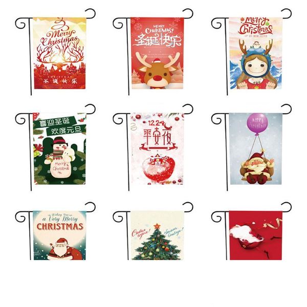 30*45cm Halloween Christmas Garden Flags Party Home Decor Outdoor Hanging Polyester Garden Flags festive Decorations A05
30*45cm Halloween Christmas Garden Flags Party Home Decor Outdoor Hanging Polyester Garden Flags festive Decorations A05