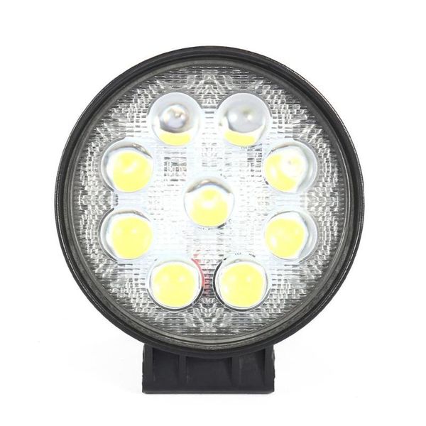 universal 27w waterproof led working light round shape car headlight with 9pcs*3w leds for boat tractor truck off-road cars
universal 27w waterproof led working light round shape car headlight with 9pcs*3w leds for boat tractor truck off-road cars