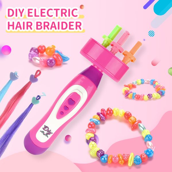 electric automatic hair braider stylish braiding hairstyle tool twist braider machine hair braid weave play house toy beauty toys gift is
electric automatic hair braider stylish braiding hairstyle tool twist braider machine hair braid weave play house toy beauty toys gift is