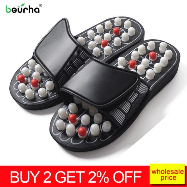2pc feet massage slipper acupuncture therapy massager shoes for foot acupoint activating reflexology foot care massageador
2pc feet massage slipper acupuncture therapy massager shoes for foot acupoint activating reflexology foot care massageador