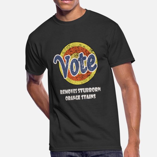 vote removes stubborn orange stains anti trump t shirt men fitness 100% cotton s-xxxl male fitness comical summer original
vote removes stubborn orange stains anti trump t shirt men fitness 100% cotton s-xxxl male fitness comical summer original