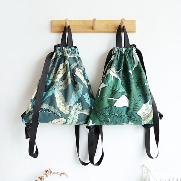 leaves print bag outdoor fitness sport bag bundle pocket drawstring backpack women backpack tide bags
leaves print bag outdoor fitness sport bag bundle pocket drawstring backpack women backpack tide bags