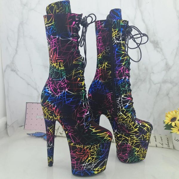leecabe красочный верхний 20cm / 8inches высокий каблук платформы pole dance сапоги, Black
leecabe красочный верхний 20cm / 8inches высокий каблук платформы pole dance сапоги, Black