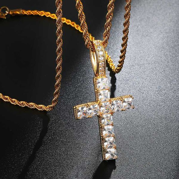chokers us7 cross pendant necklace for men women zircon micro gold silver color cz hip hop jewelry gift, Golden;silver
chokers us7 cross pendant necklace for men women zircon micro gold silver color cz hip hop jewelry gift, Golden;silver