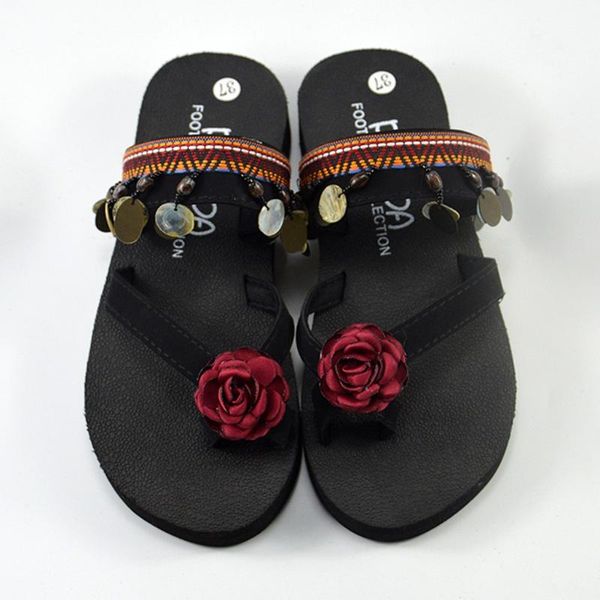2020 women slippers bohemian floral summer slippers casual shoes slides women beach shoes flip flops, Black
2020 women slippers bohemian floral summer slippers casual shoes slides women beach shoes flip flops, Black