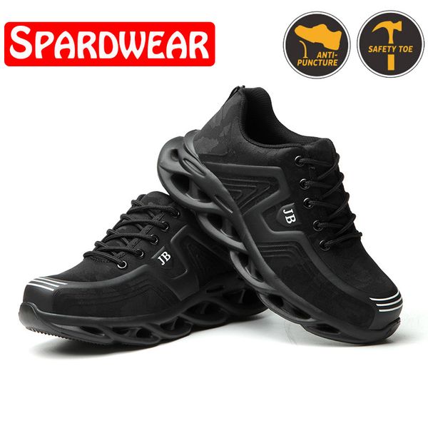 men safety shoes with metal toe indestructible shoe work boots with steel toe waterproof breathable sneakers work shoes, Black
men safety shoes with metal toe indestructible shoe work boots with steel toe waterproof breathable sneakers work shoes, Black