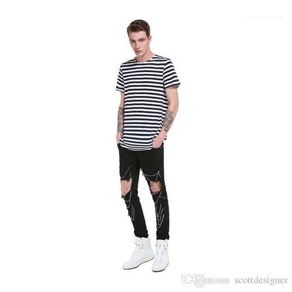 crew neck short sleeve summer homme clothing loose casual apparel mens fashion designer striped print tshirts, White;black
crew neck short sleeve summer homme clothing loose casual apparel mens fashion designer striped print tshirts, White;black