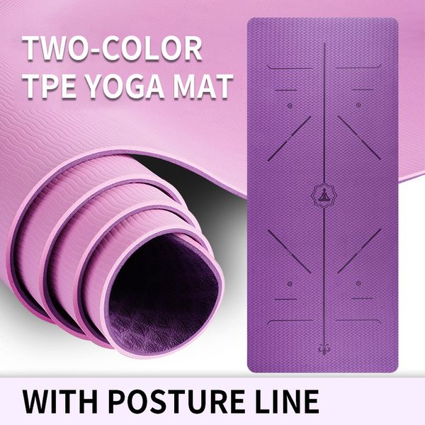 thickening and widening tpe non-slip yoga mat flat support mat fitness yoga pilates sports exercise fitness equipment
thickening and widening tpe non-slip yoga mat flat support mat fitness yoga pilates sports exercise fitness equipment
