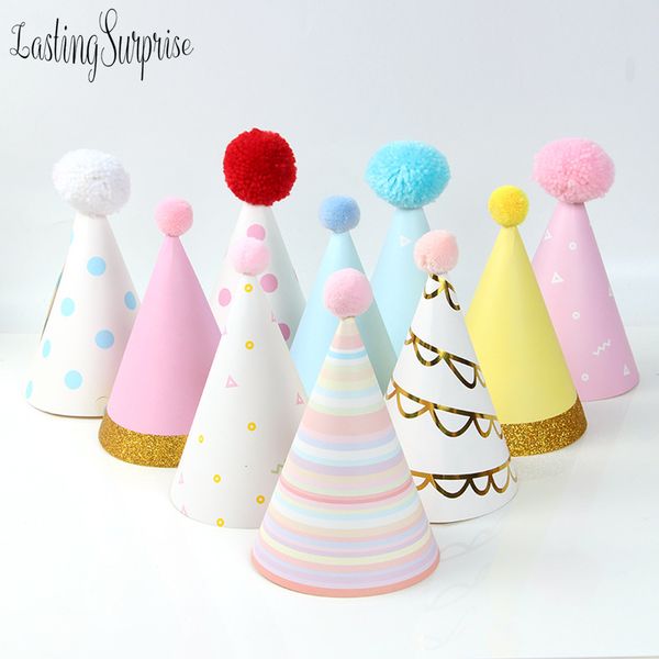 3pc happy birthday party hats polka dot diy cute handmade cap princess crown shower baby decoration boy girl gifts supplie
3pc happy birthday party hats polka dot diy cute handmade cap princess crown shower baby decoration boy girl gifts supplie