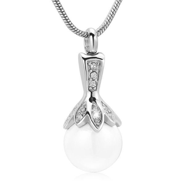 memorial jewelry stainless steel pearl urn pendant necklace cremation necklace for ashes holder jewelry for woman and man, Silver
memorial jewelry stainless steel pearl urn pendant necklace cremation necklace for ashes holder jewelry for woman and man, Silver