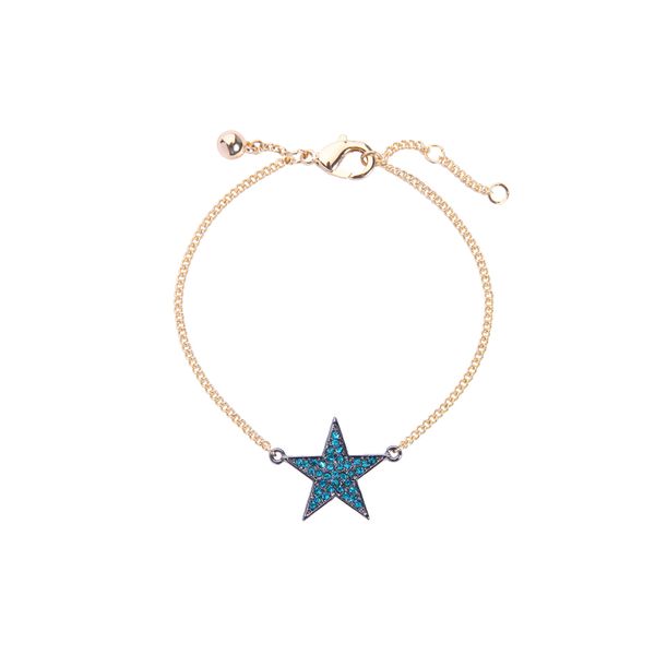 blue & clear crystal star bracelet female bijoux link chain simple charm bracelet gifts jewelry accessories, Red;blue
blue & clear crystal star bracelet female bijoux link chain simple charm bracelet gifts jewelry accessories, Red;blue