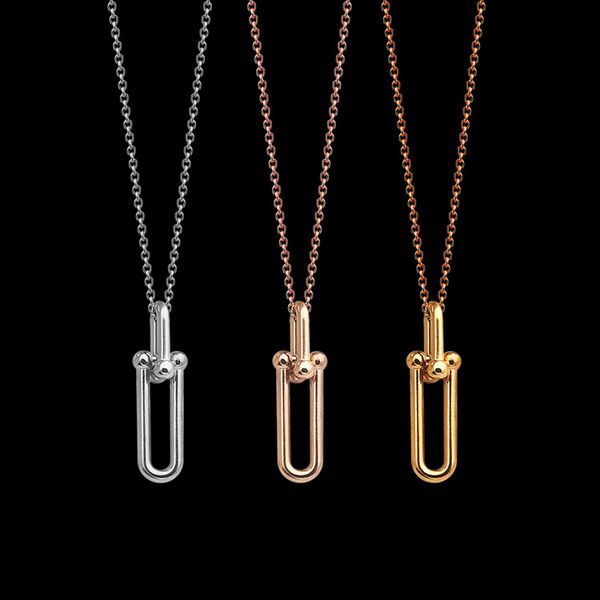 wholesale titanium steel t letter 2-section long and short u-shaped chain necklace women's foreign trade double u-byte necklace, Silver
wholesale titanium steel t letter 2-section long and short u-shaped chain necklace women's foreign trade double u-byte necklace, Silver