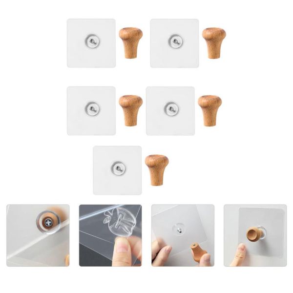 5pcs non-punching sticky hooks bathroom hooks traceless wall hanging 
5pcs non-punching sticky hooks bathroom hooks traceless wall hanging