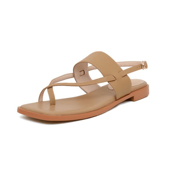 mkkhou flat sandals for women 2020 summer new real leather holstered toe simple and comfortable sandals for women size 33-40, Black
mkkhou flat sandals for women 2020 summer new real leather holstered toe simple and comfortable sandals for women size 33-40, Black