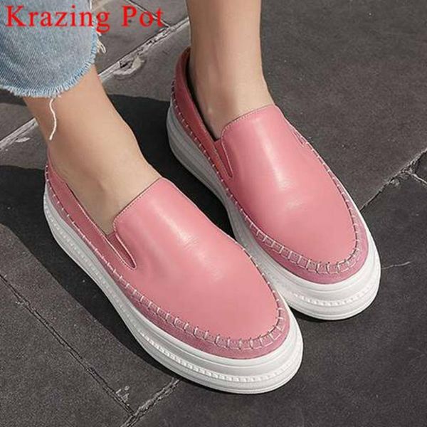 2021 handmade natural leather round toe thick med bottom platform slip on young lady casual shoes gorgeous vulcanized shoes l9f1, Black
2021 handmade natural leather round toe thick med bottom platform slip on young lady casual shoes gorgeous vulcanized shoes l9f1, Black