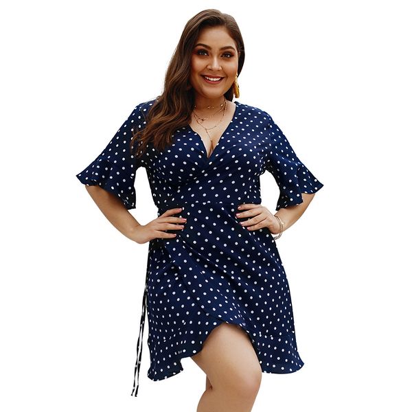 Polk Dot Print Bodycon Women Plus Size Dress Plus Size Women Clothing womens dresses Women Plus Size Dressl
Polk Dot Print Bodycon Women Plus Size Dress Plus Size Women Clothing womens dresses Women Plus Size Dressl