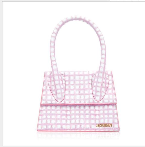 purse hook 2020 new women's leather bag luxury mini handbag one shoulder le chiquito pink plaid leather bag leather luggage tag, Blue;gray
purse hook 2020 new women's leather bag luxury mini handbag one shoulder le chiquito pink plaid leather bag leather luggage tag, Blue;gray