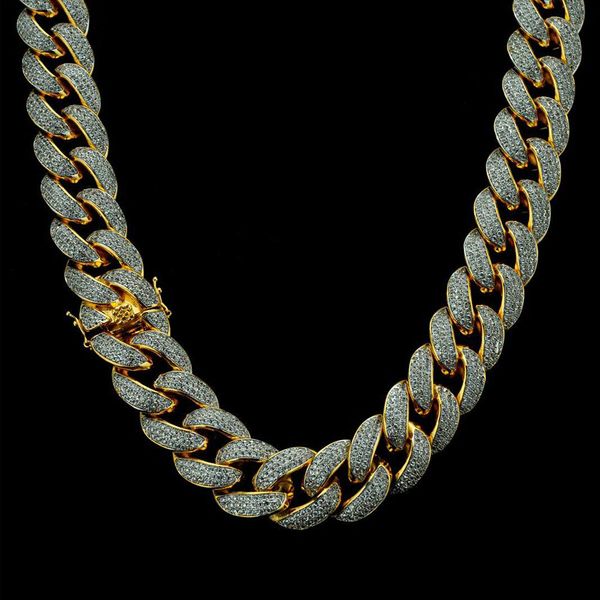 18mm miami cuban gold cz bling bling chain gold plated pave cubic zircon diamonds cuabn link chian necklace hip hop jewelry, Silver
18mm miami cuban gold cz bling bling chain gold plated pave cubic zircon diamonds cuabn link chian necklace hip hop jewelry, Silver