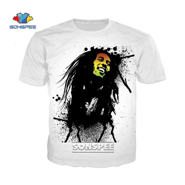 summer singer bob marley pullover men 3d print shirts anime humor humor men clothing