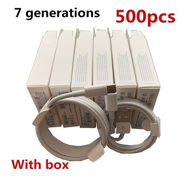 500pcs 7 generations original oem quality 1m/3ft 2m/6ft usb data sync charger for phone cable with retail package box
500pcs 7 generations original oem quality 1m/3ft 2m/6ft usb data sync charger for phone cable with retail package box