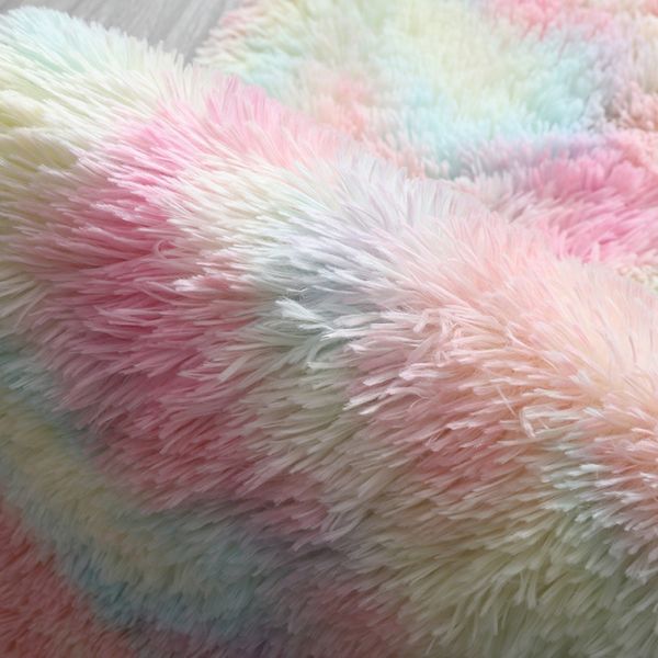 fluffy bedroom rugs shaggy geometric area rug design for girls baby room kids living room home decor floor carpet