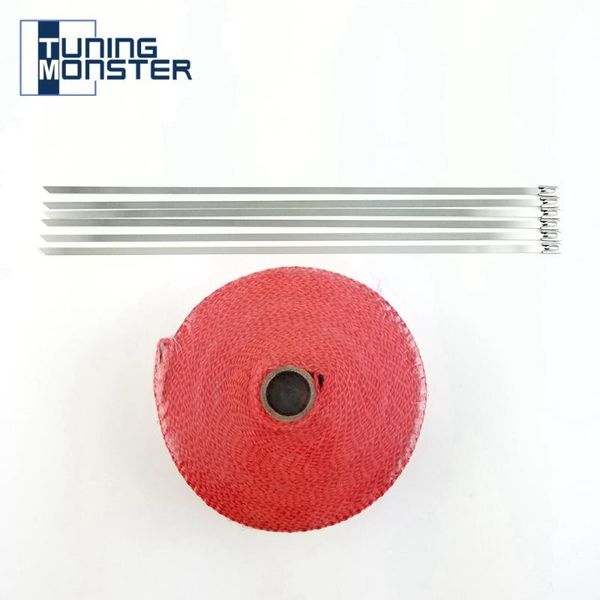 tuning 10mx2" fiberglass exhaust pipe header heat wrap resistant downpipe 6 stainless steel ties for motorcycle car
tuning 10mx2" fiberglass exhaust pipe header heat wrap resistant downpipe 6 stainless steel ties for motorcycle car